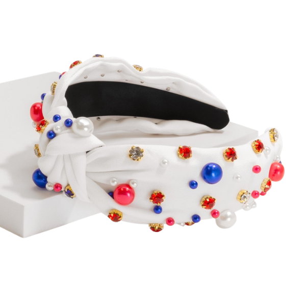 'Star Spangled Sparkle' Beads & Rhinestones Headband