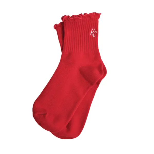 Carly Rae Ruffle KC Socks