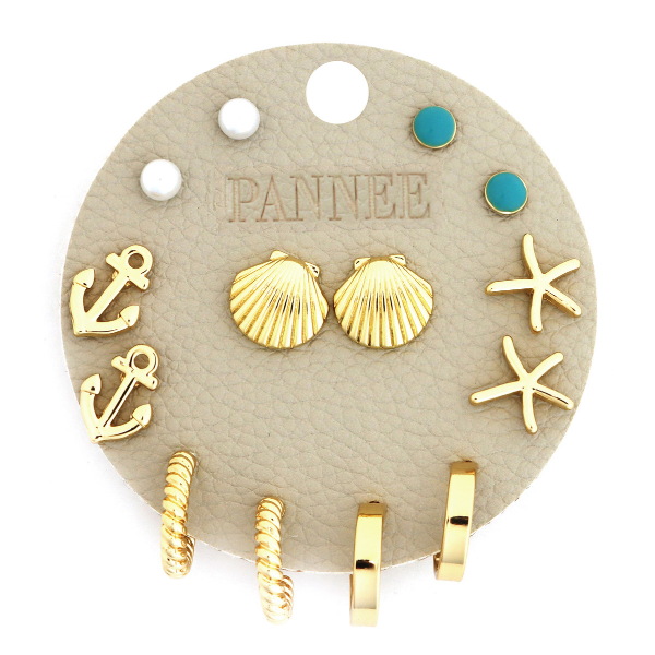 Coastal Themed Earrings Set