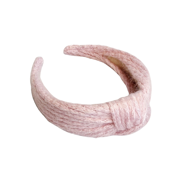 Cable Knit Top Knot Headband