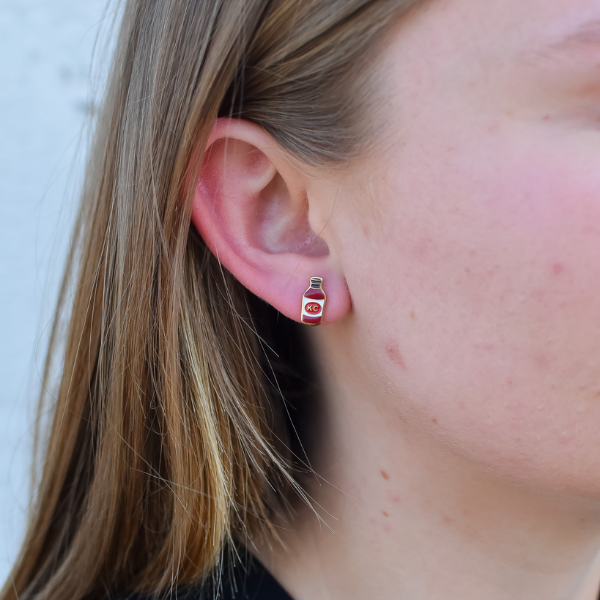 Kansas City BBQ Stud Earrings