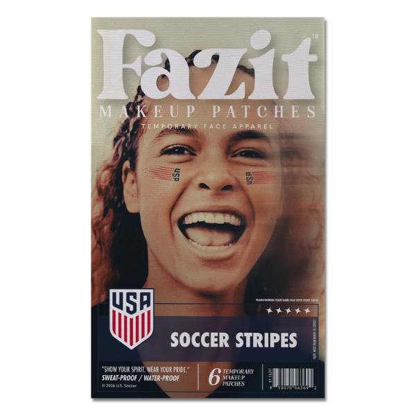 Fazit x US Soccer Makeup Patches