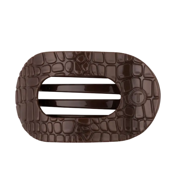 Teleties Large Flat Round Clip