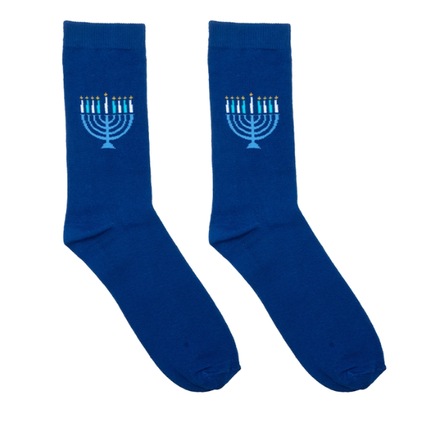 Holiday Socks - Menorah