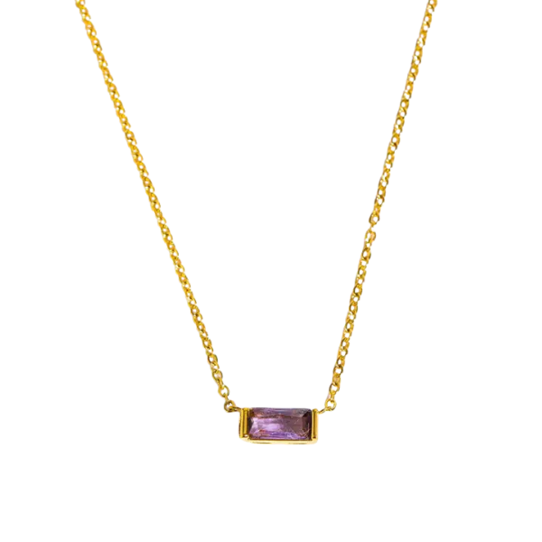 Birthstone Charm Necklace