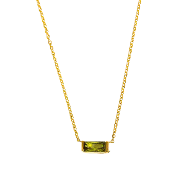 Birthstone Charm Necklace