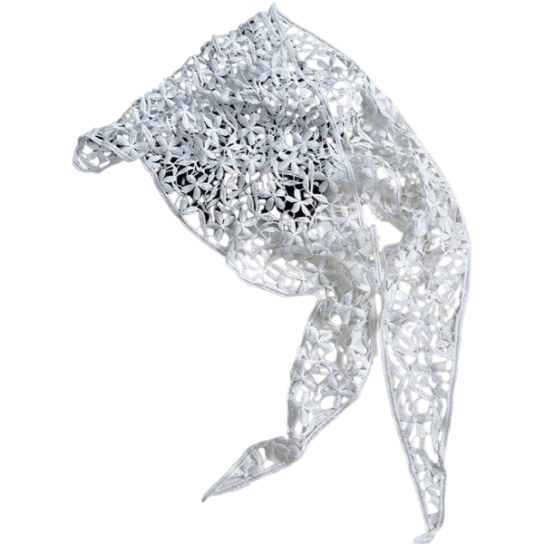 Lace Bandana Scarf
