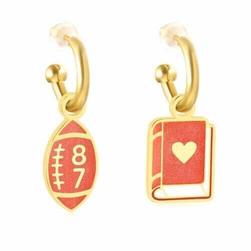 Swifty Love Story Huggie Hoop Earrings
