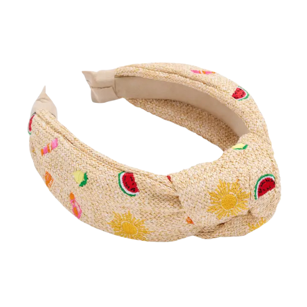 'Fruit Stand' Top Knot Headband