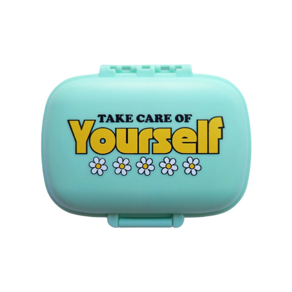 Golden Gems Pill Case