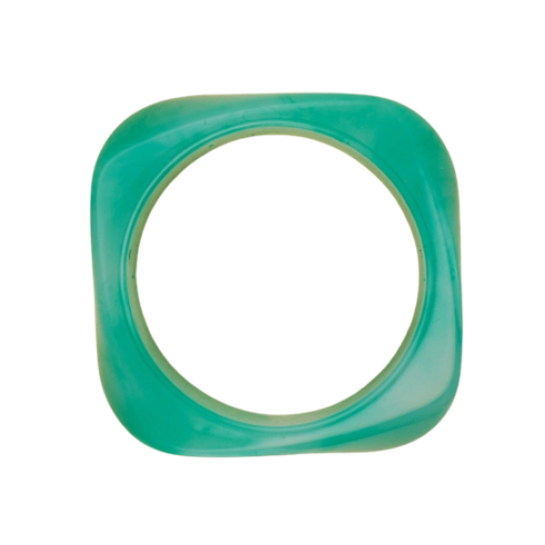 Paulina Otero Chunky Resin Bangle Bracelet