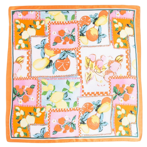 'Amalfi Coast' Silk Scarves