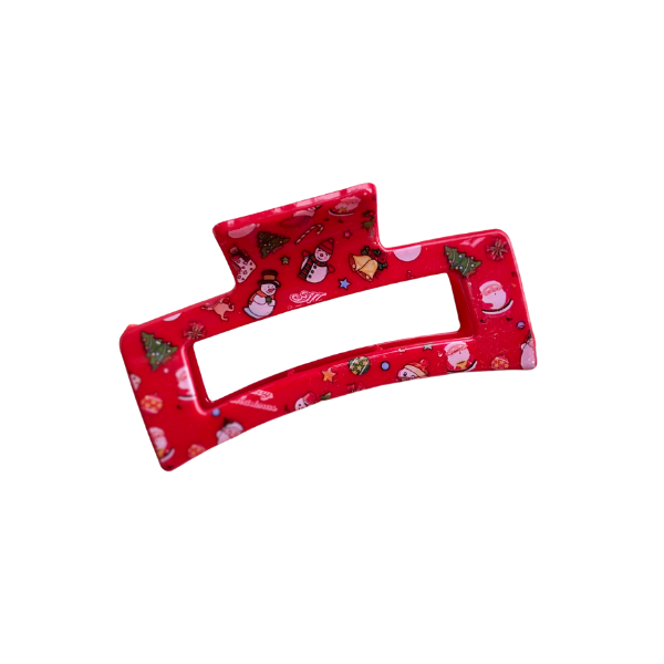 Holiday Scene Claw Clips