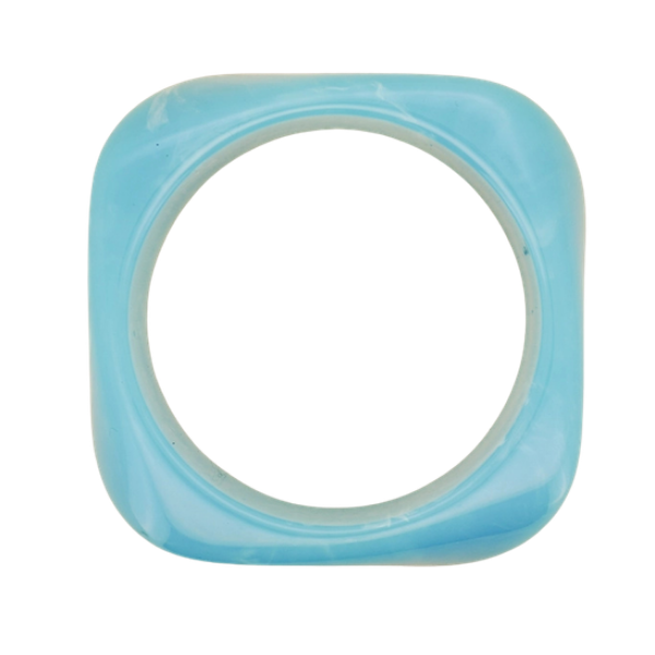 Paulina Otero Chunky Resin Bangle Bracelet
