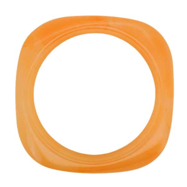 Paulina Otero Chunky Resin Bangle Bracelet