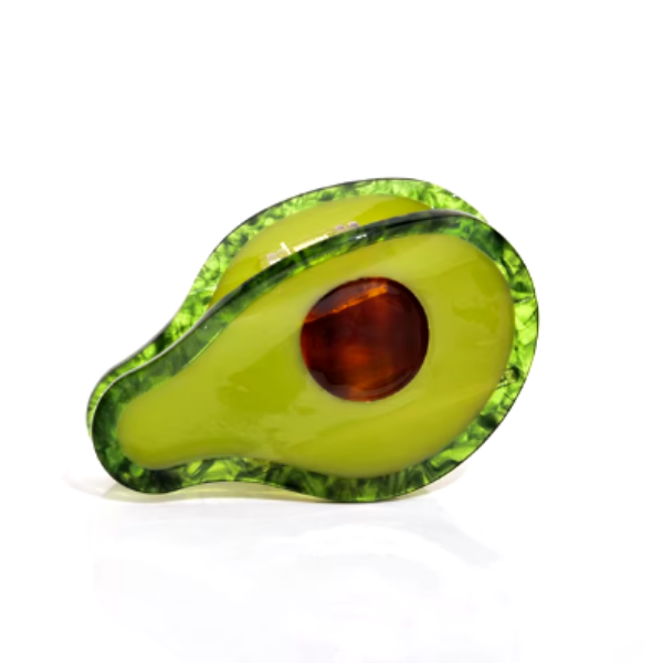 Green Avocado Claw Clip