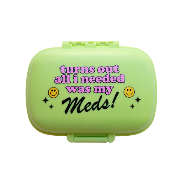 Golden Gems Pill Case