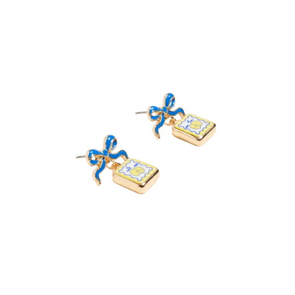 Fruits &amp; Bows Stud Earrings