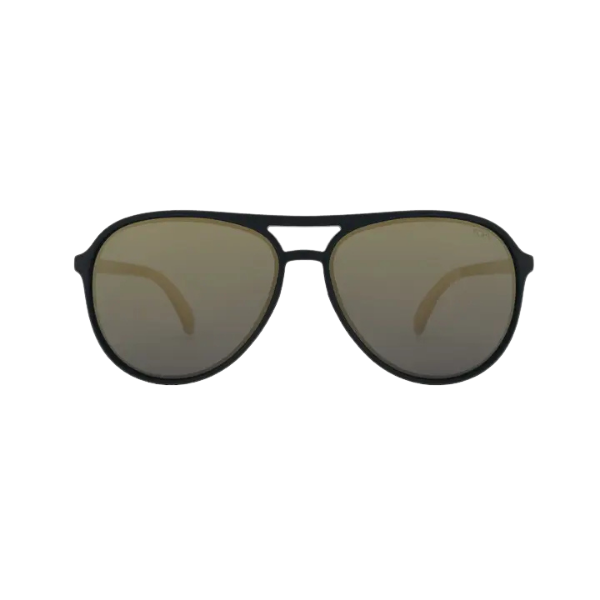 Dash Polarized Soft Rubber Aviator Sunglasses