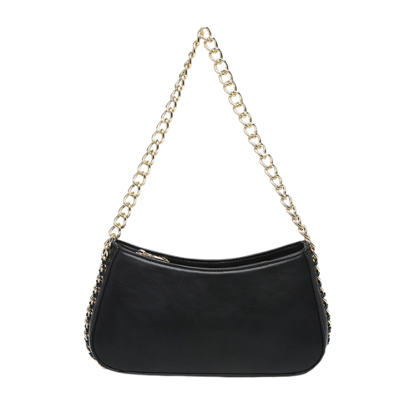 Juneau Chain Stitched Shoulder Bag
