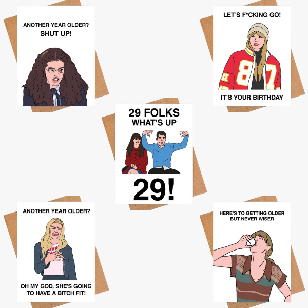 Pop Hot Birthday Cards