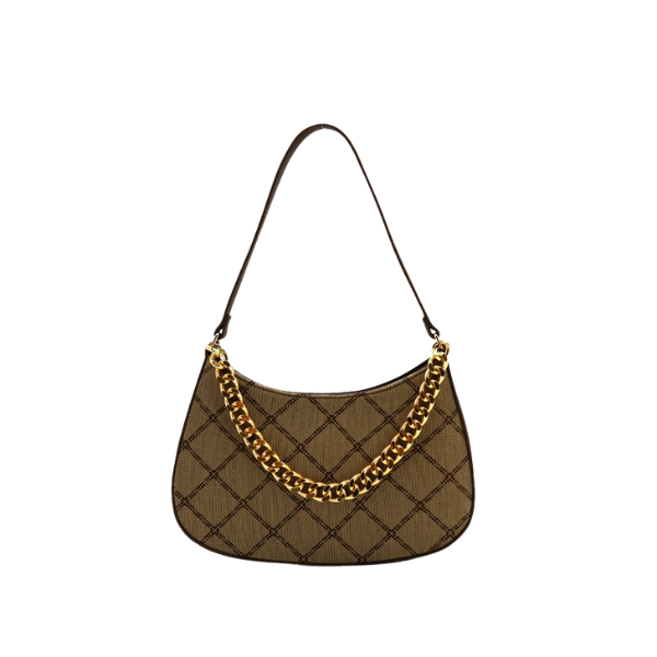 Shoulder Bag w/Gold Chain