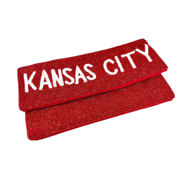 Kansas City Beaded Clutch Bag