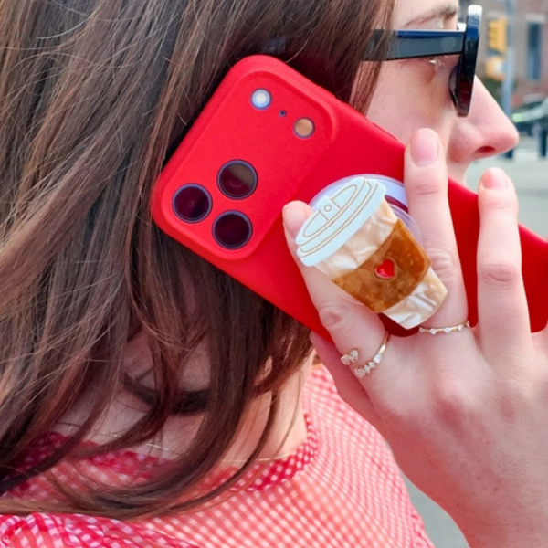 Solar Eclipse Hand Painted Phone Grip