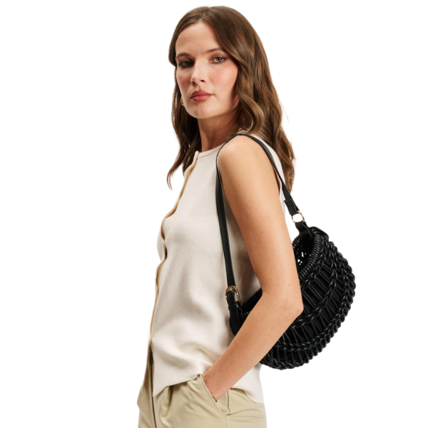 Francesca Braided &amp; Woven Bag