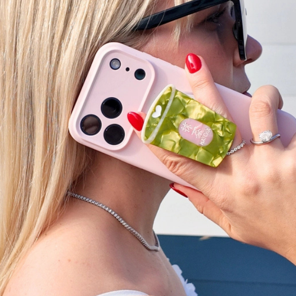 Solar Eclipse Hand Painted Phone Grip