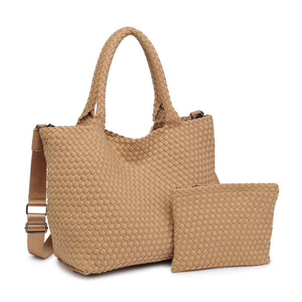 Sol and Selene 'Sky's the Limit' Medium Woven Neoprene Tote