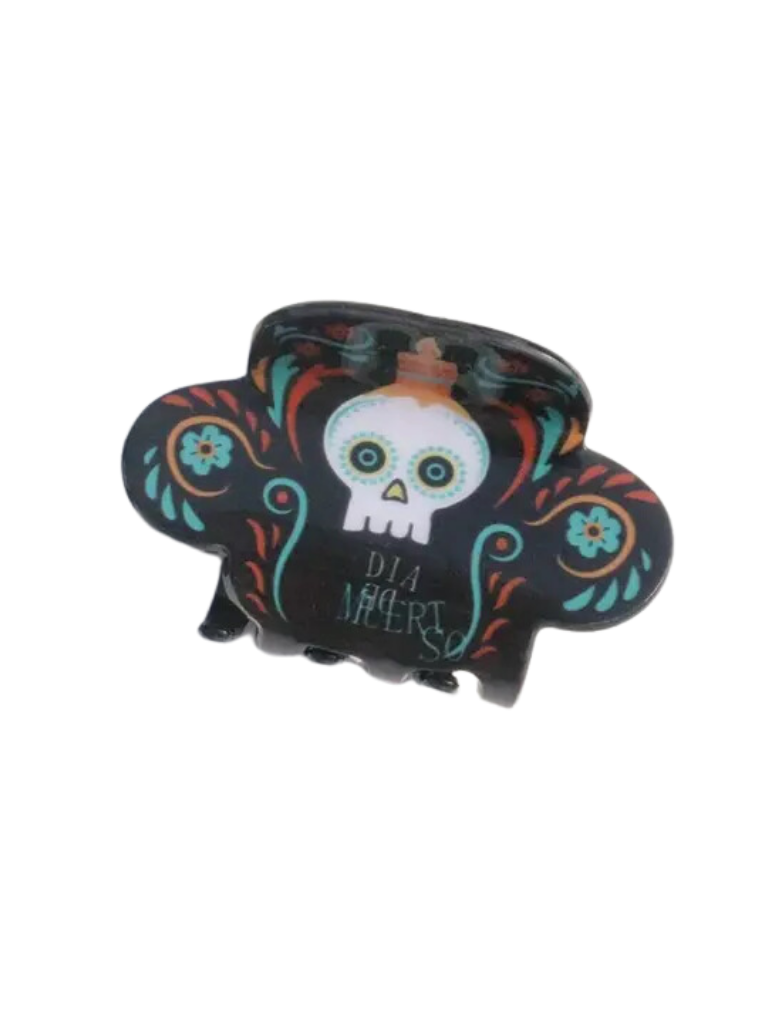 Dia de Los Muertos Claw Clip