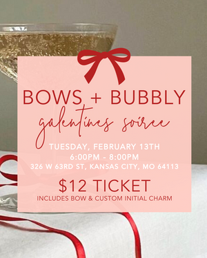 Bows + Bubbly Galentines Day Soiree
