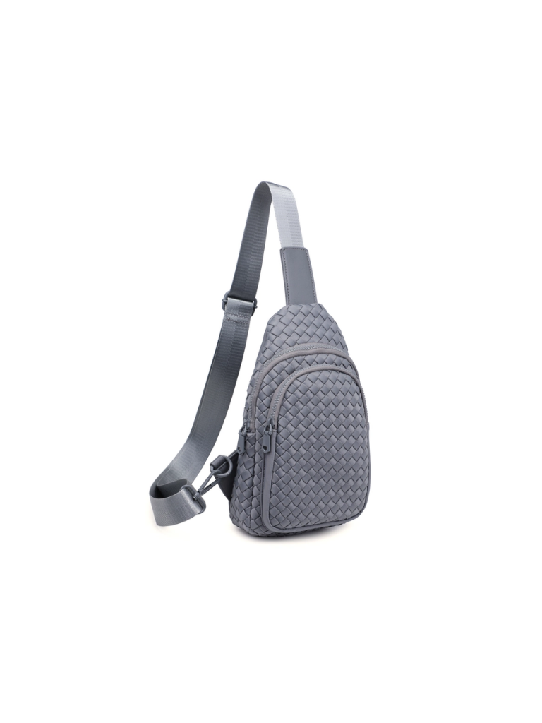 Sol and Selene Beyond the Horizon Woven Neoprene Sling Bag