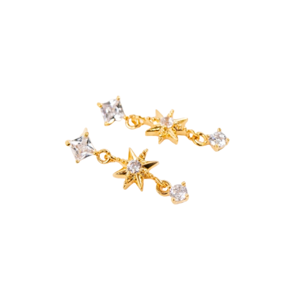 Castor Dangle Statement Earrings