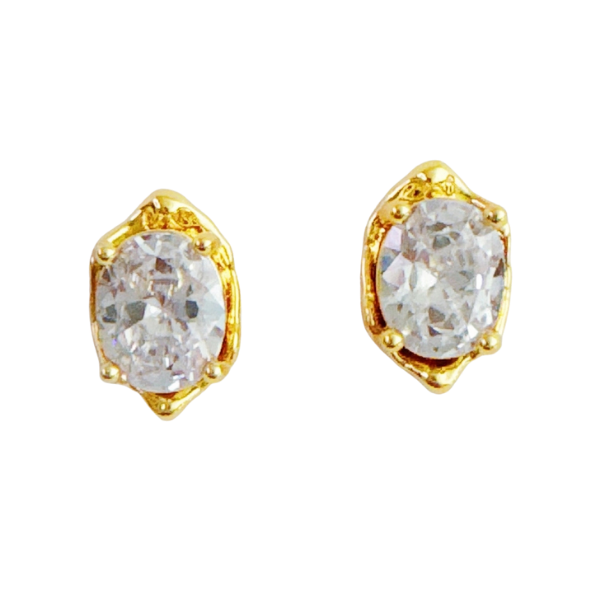 'Molten' Statement Stud Earrings
