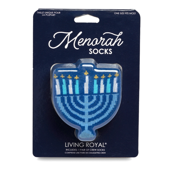 Holiday Socks - Menorah