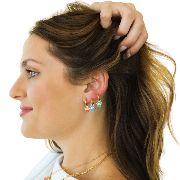 Kansas City Jersey Earrings