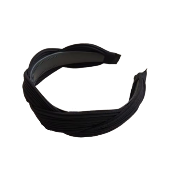 Twist Braid Ribbed Flat Headband