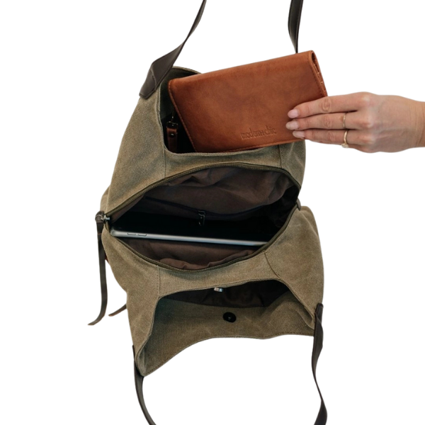Anniston Canvas Hobo Bag
