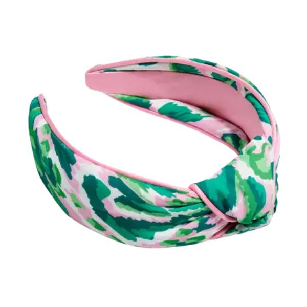 Watercolor Top Knot Headband