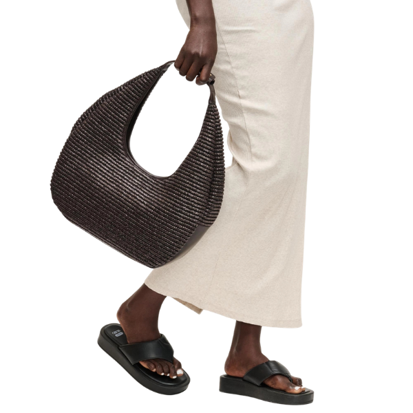 Zoey Woven Tote Bag