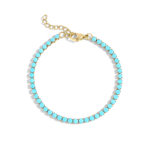 18k Gold PVD Plated Paperclip Chain Bracelet