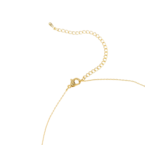 Contrast Link Pendant Necklace