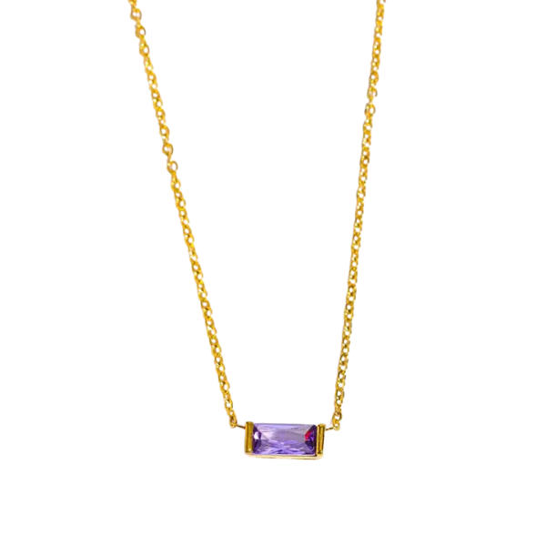 Birthstone Charm Necklace