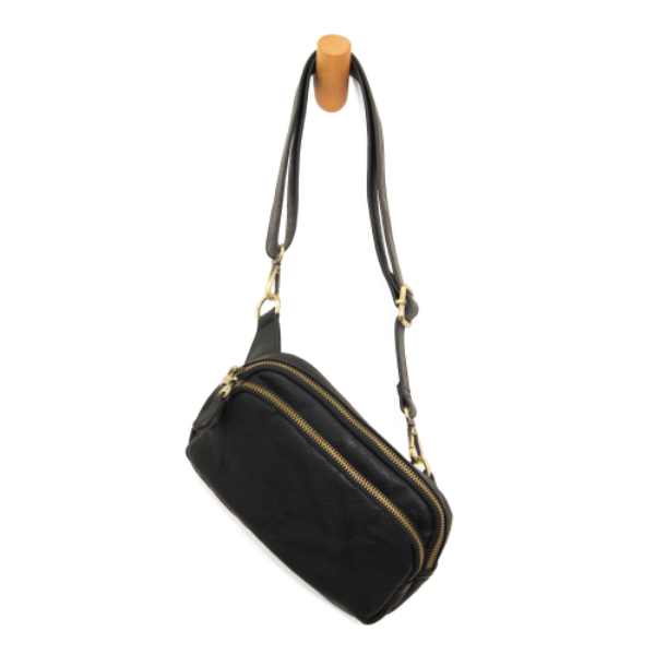 Kylie Double Zip Sling/Belt Bag