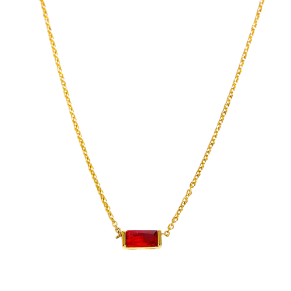 Birthstone Charm Necklace
