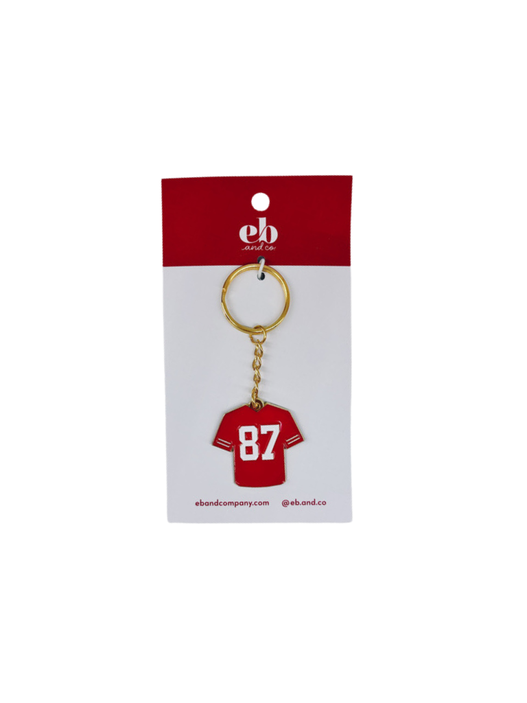 Kansas City Keychains - #87 Jersey