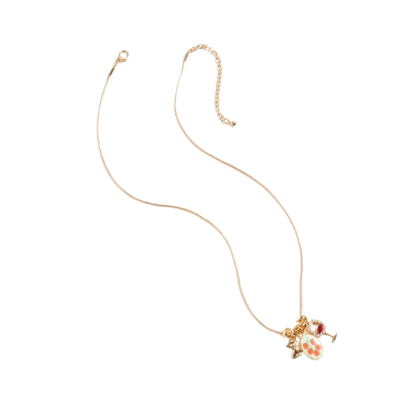 'Pasta & Vino' Charm Necklace