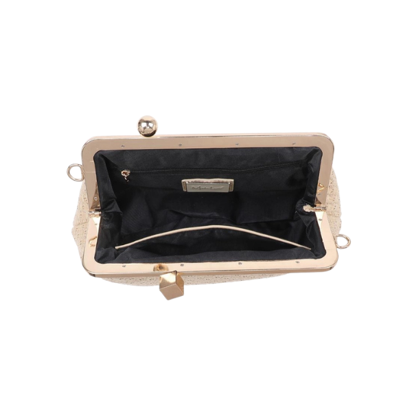 Bianca Kiss-Lock Clutch Bag